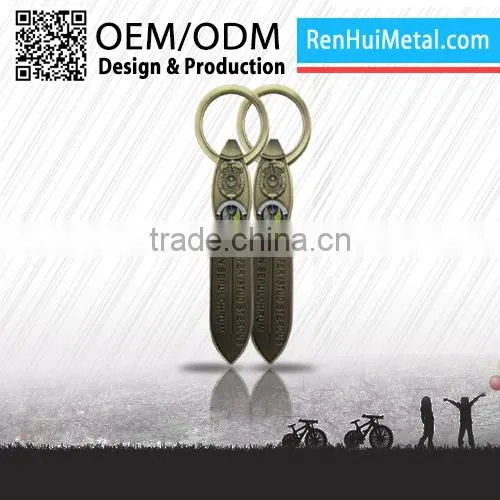 New Product OEM Brand Shuttlecock Keychain