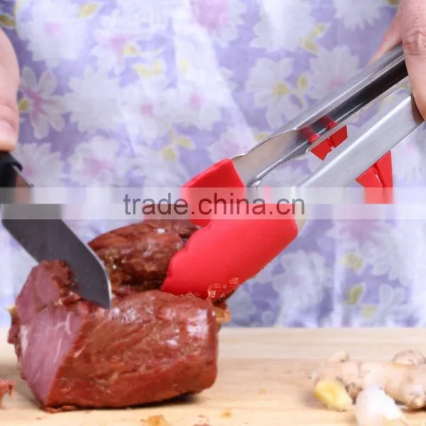 OEM Kitchen 304 Silicone Stainless Steel Tools Silicone Cooking Utensils photo-6