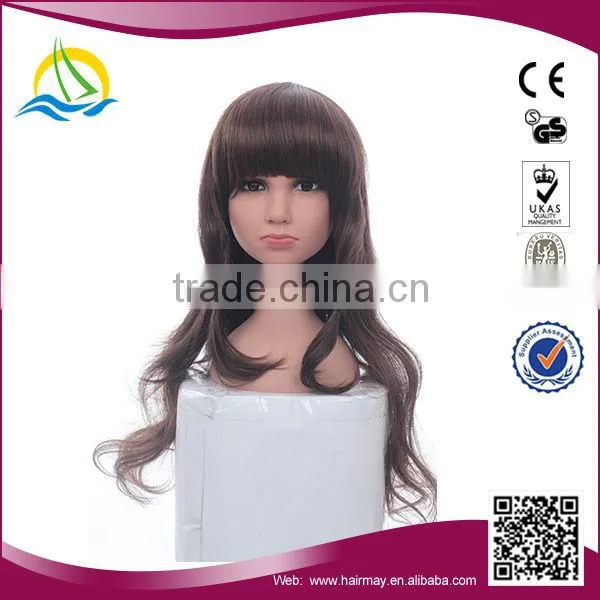 Factory Price Heat Synthetic Fiber Synthetic Hair Wig