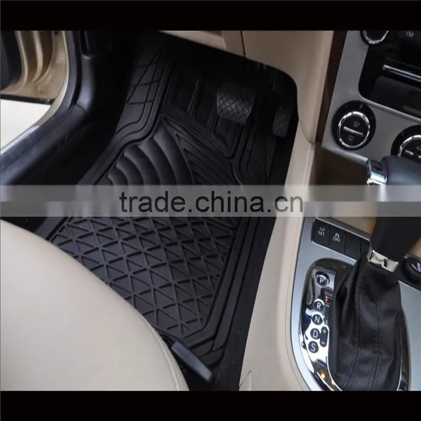 2016 New Design Non-skid Easy Clean Universal PVC/rubber Car Mat photo-4