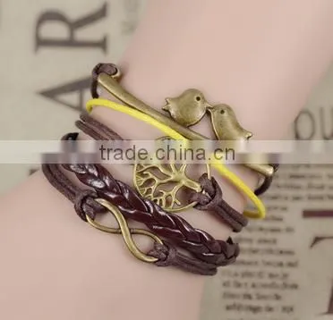 Woven Fashion Wrap Bracelet for Sale photo-4