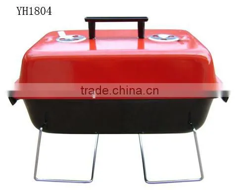 Camping Charcoal Bbq Portable Folding Barbecue Grill photo-2