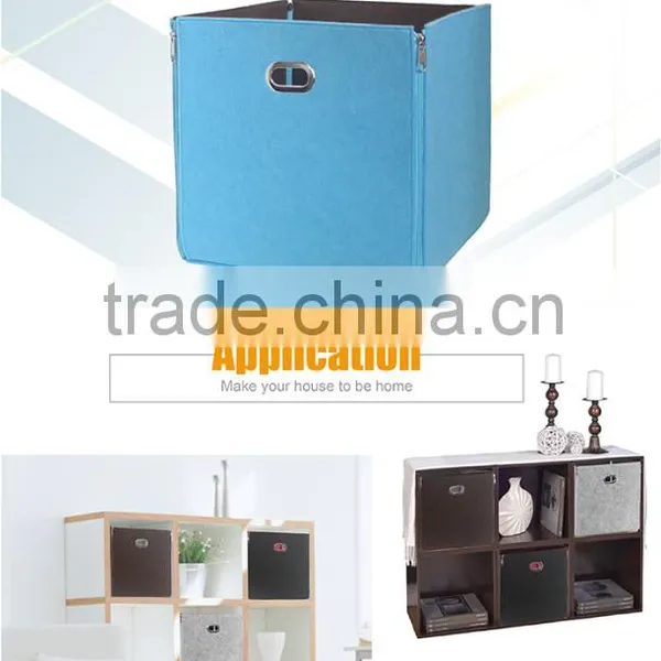 Foldable Multifunctional Houseware Felt Storage Cube Bins photo-5