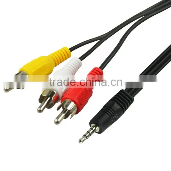 SIPU High Quality 3.5mm to Rca av Cable Wholesale Audio Cable Best Price xx Japan Video Cable photo-2