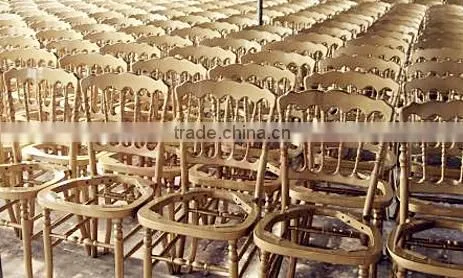 Rental Stackable Wedding Wood President Chair photo-3