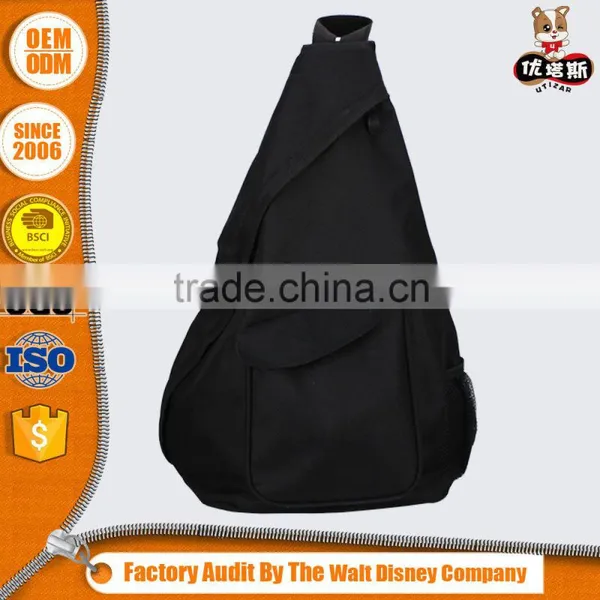 Customize Polyester Crossbody Triangle Sling Bag Chest Back Pack photo-2