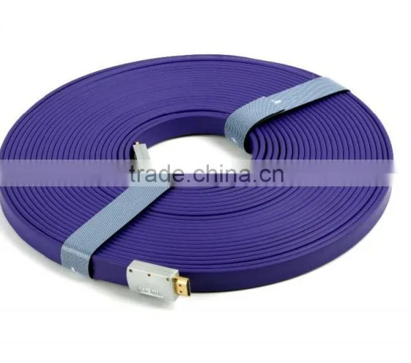 Special Highest Level HDMI Flat Cable With Metal Shell photo-2
