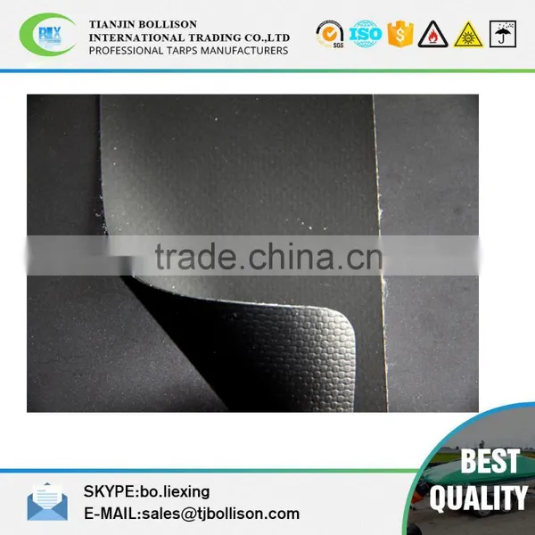 Custom Printed 1000D*1000D 18*18 610GSM PVC Coated Tarpaulin Material for Truck Cover or Container Roof 0.5mm - 1.2mm photo-6