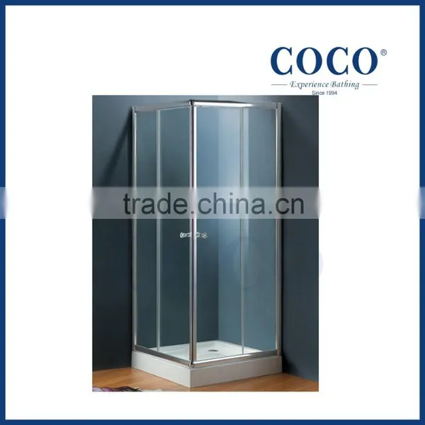 Shower Room Foldding Glass Door With Acrylic Base