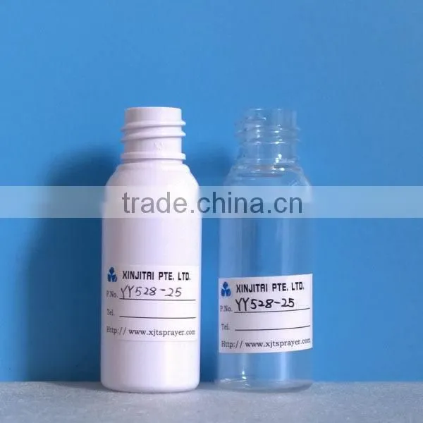 25ml Pharmaceutical PET Throat Spray Bottle, Cosmo Shape, Screw Neck photo-2