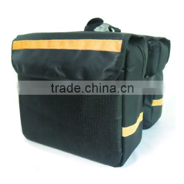 Two in One Waterproof Big Capacity Bike/Bicycle Saddle Pannier Bag photo-4