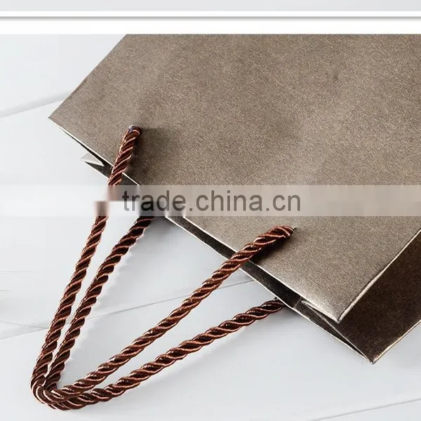 High Quality Kraft Paper Shopping Bag Customized Handbag Decorative Cheap Paper Bags photo-2