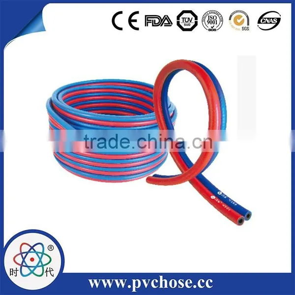 6mm 9mm Pvc and Rubber Oxyen Acetylene Twin Hose,pvc and Rubber Mono-hose,green and Red Twin Welding Hose for Air photo-5
