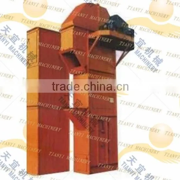 China Professional Large Capacity High-strength Rubber Belt Bucket Elevator photo-5