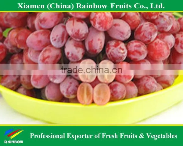Fresh Chinese Table Grape Red Globe Grape Red Grape to India Asia Market photo-6