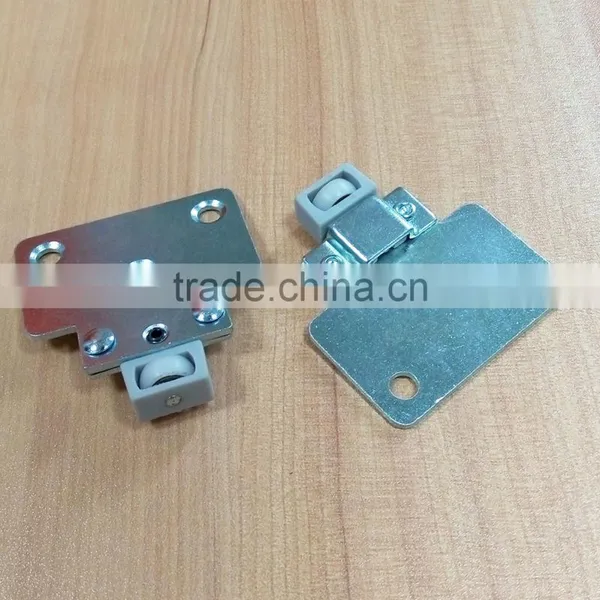 Soft Closing Sliding Wardrobe Door System Sliding Closet Door Roller Fittings photo-3