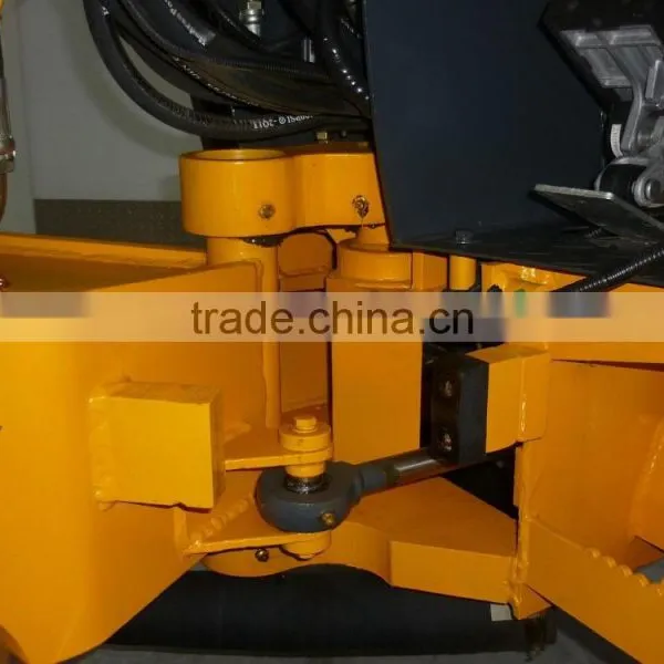 Best Price Chinese 800kg 908 Mini Wheel Loader Quick-hitch JOYSTICK With CE photo-4