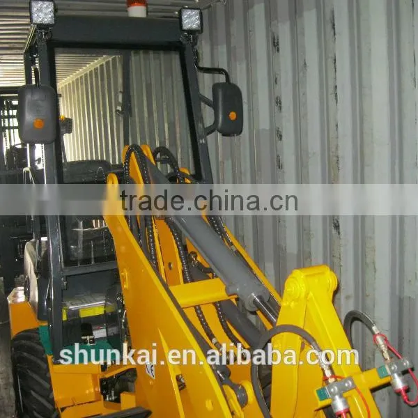 Hot Selling Closed Hydraulic System ZL08 Mini Loader Quick-hitch JOYSTICK With CE photo-5