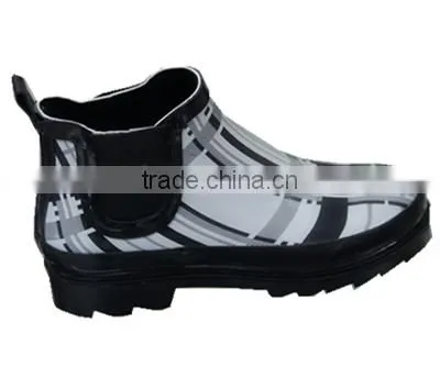 Women Sex Rubber Boots Flat photo-2