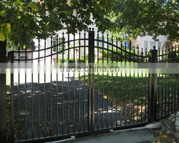 Aluminum/ Fashion Style Main Steel Gate Design,model of Gate and Iron Fence photo-5
