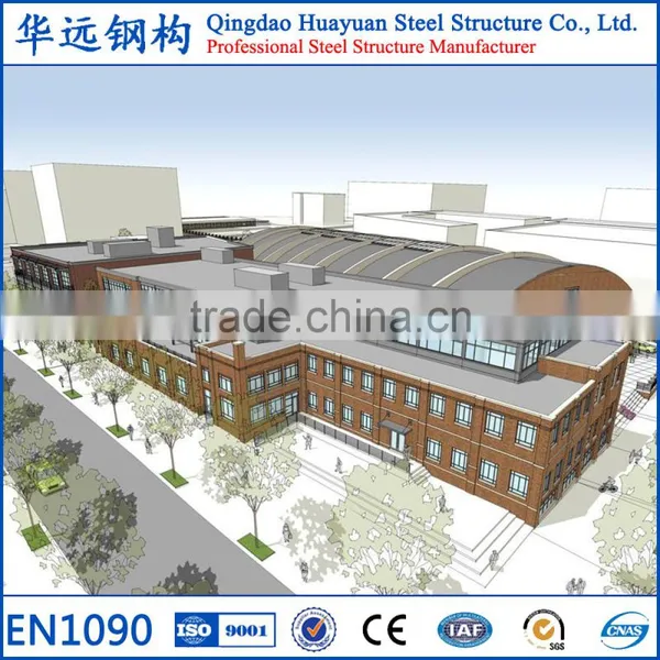 Large Span Prefab Steel Structure Multi-story Office Building photo-4
