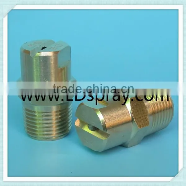 Common Metal Brass Flat Fan Spray Jet Water Nozzles photo-3