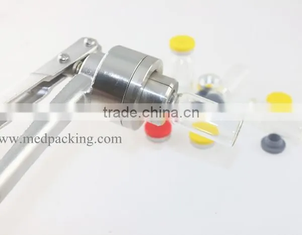 5ml Glass Clear Vial + 20mm Vial Stopper + 20mm Flip off Caps + 1pcs 20mm Vial Crimper photo-2