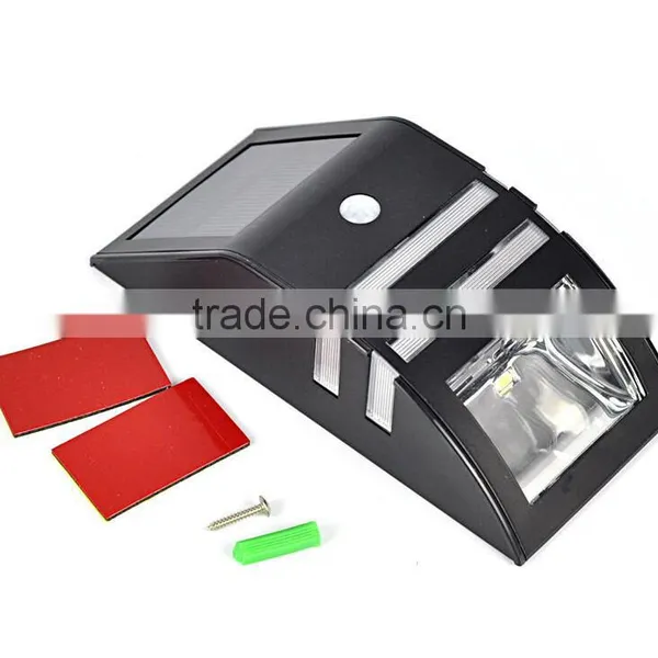14500 Liuthium Battery Wall-mounted Solar Sensor Light photo-3