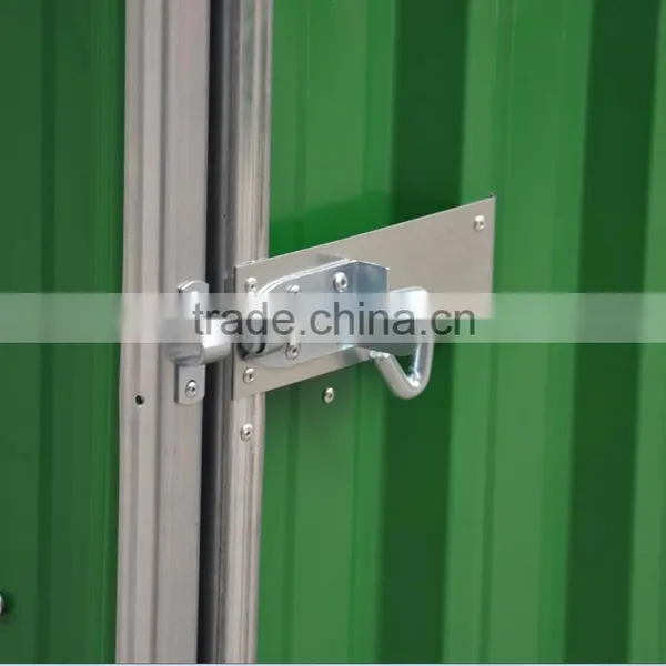 2015 Eco Friendly Shed Low Price Green Aluminium Garden Shed for Storage photo-6