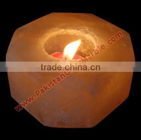 Pakistan Supplier CRAFTED SALT CANDLE HOLDERS photo-6