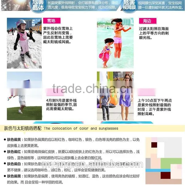 Cheapest 2015 Children's Sunglasses New Cartoon Fashion/promotion Wholesale Colorful Kids Sunglasses photo-3