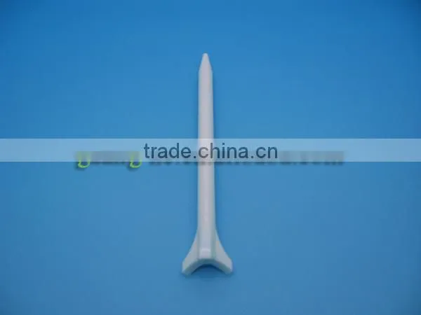 PLA White Golf Tee of Biobased Polylactide Material --100% Biodegradable Compost Eco-friendly Non-pollution photo-4