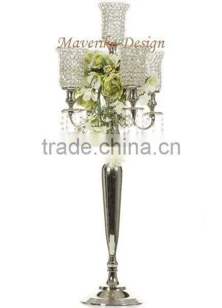 New Arrival ! Wedding Candelabra, Candelabra Wholesale For Wedding Table Top Centerpiece photo-2