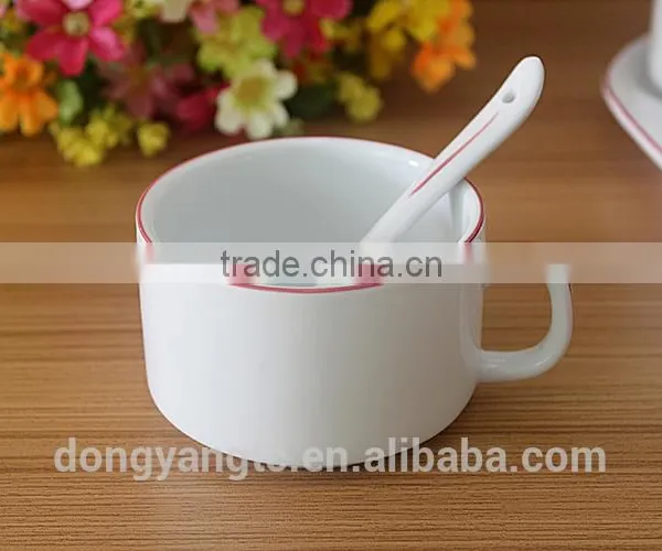 China Manufacturers Custom Design Ceramic 5pc Breakfast Tea Set photo-3