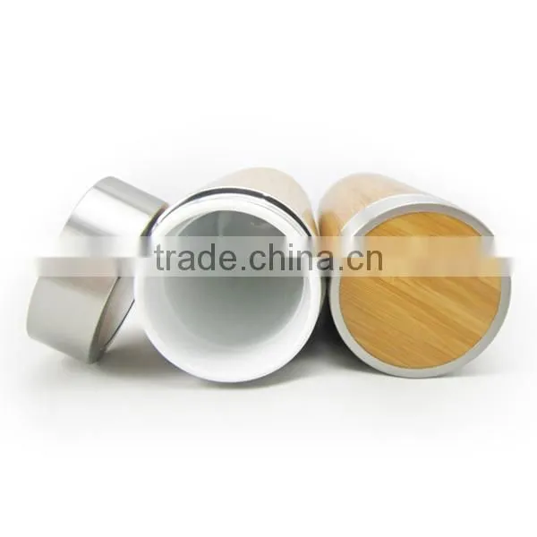 Eco-friendly Inner Ceramics Bamboo Bottle Natural Bamboo Travel Coffee Cup Bamboo Mugs photo-6
