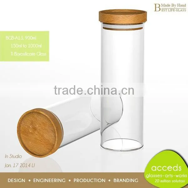 Professional Manufactuer High Quality Glass Juice Jar Hot Sale photo-3