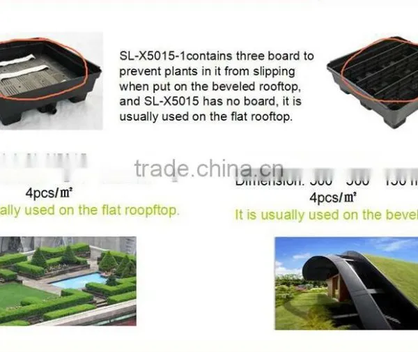 Green Rooftop Garden Planters Supplier China New Products photo-5