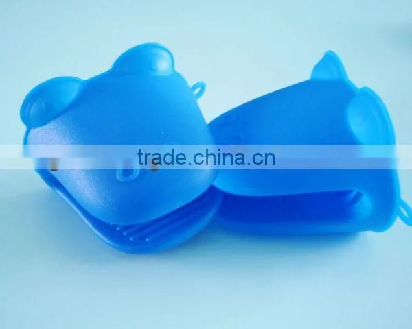 Animal Design Pliable Silicone Pot Holder Silicone Glove Oven Mitt photo-3