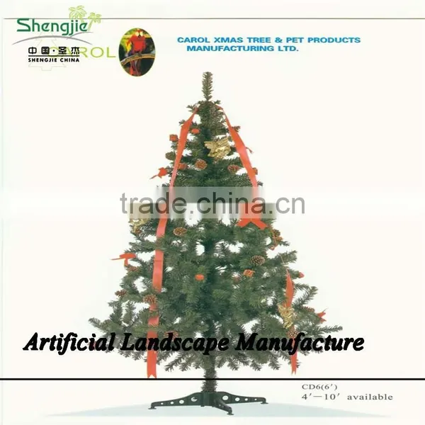 SJZJN 1508 Pine Needle Cohesive Gold Powder Artificial Tree Christmas Tree photo-2