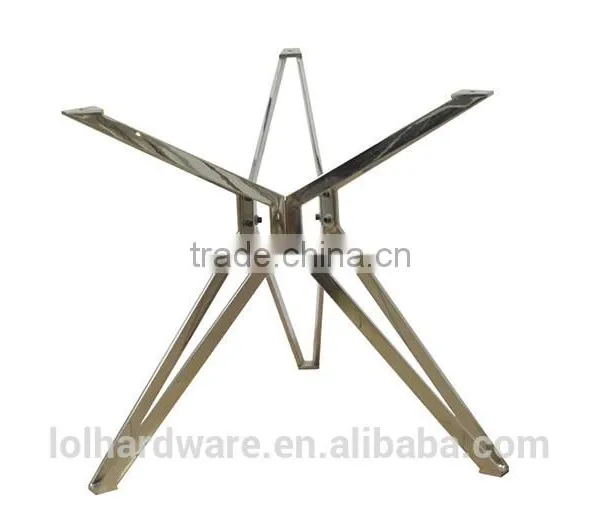 New Model Living Room Furniture,Stainless Steel Coffee Table With Tempered Glass Top photo-3