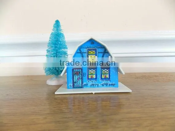 Alpine Vintage Plastic Christmas House photo-5