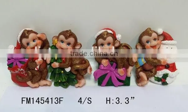 Resin 2016 Newest Russian Monkey Shape Fridge Magnet photo-4