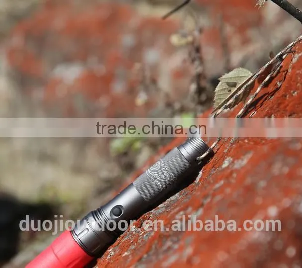 New Design Multi-function Compact Emergency Gear With Shovel Knife Hoe and Flashlight photo-4