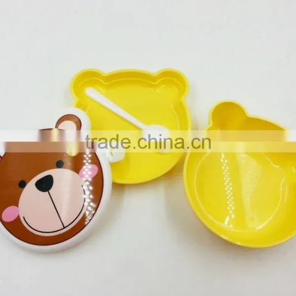 2016 New Children Lunch Box/Bento Lunch Box Containers With Spoon(bear) photo-4
