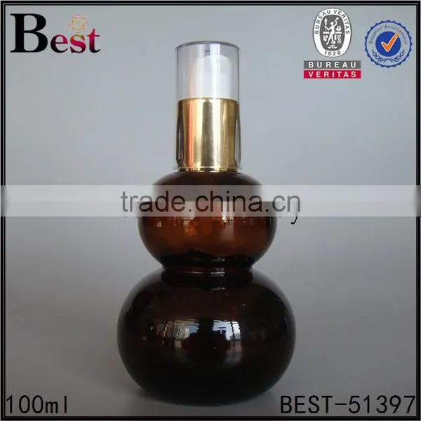 Special Design 100ml Amber Glass Bottle Essential Oil 100ml Amber Glass Bottle photo-4