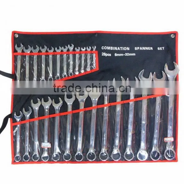 YF141 26PCS 6-32MM Combination Spanner Set