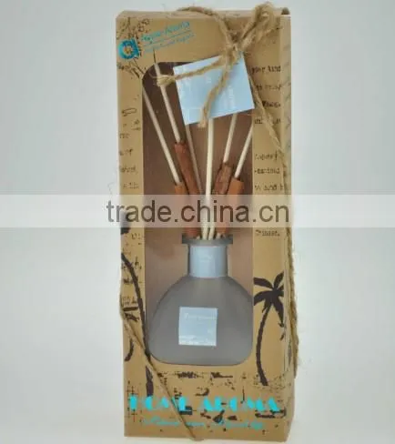 New Designed Aroma Reed Diffuser,rattan Ball Diffuser,glass Bottle Set photo-2