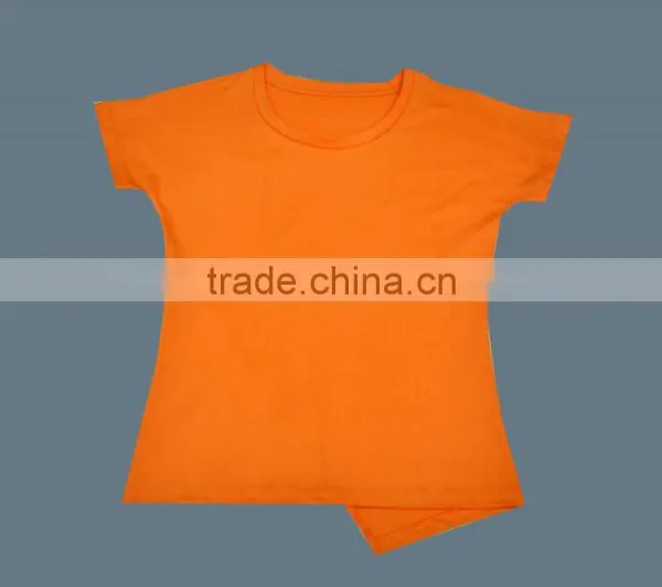 Ladies Basic T-Shirt_100% Organic Cotton Comfortable Baby T-shirt and Organic Printed Long Sleeve and Short Sleeve T-shirt With photo-4