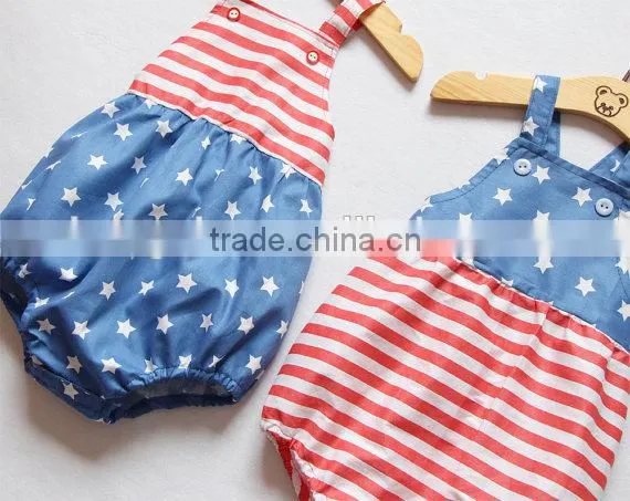 4th of July Unisex Baby Boy Girl Romper Clothing Gift Bubble Romper Newborn Toddler Outfit Sunsuit Kid Clothing HSR5901 photo-2