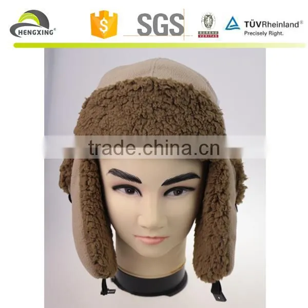 Custom Funny Crazy Winter Hats With Earflaps, Earflat 5 Panel Caps photo-2